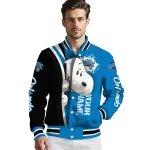 personalized orlando magic snoopy head blue varsity jacket best selling