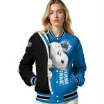 personalized orlando magic snoopy head blue varsity jacket best selling