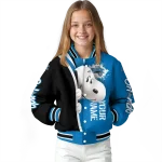 personalized orlando magic snoopy head blue varsity jacket best selling