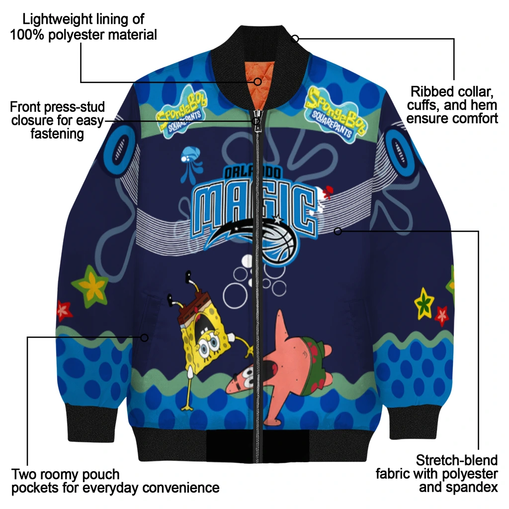 personalized orlando magic spongebob playtime blue bomber jacket new arrival personalized orlando magic spongebob playtime blue bomber jacket new arrival