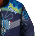 personalized orlando magic spongebob playtime blue bomber jacket best selling