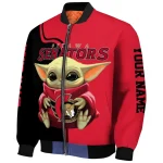 personalized ottawa senators adorable yoda red black bomber jacket best selling