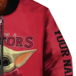 personalized ottawa senators adorable yoda red black bomber jacket best selling