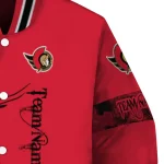 personalized ottawa senators tribal deer art red varsity jacket best selling