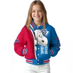 personalized philadelphia 76ers snoopy head blue varsity jacket best selling