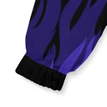 personalized phoenix suns flame trim purple black windbreaker jacket best selling