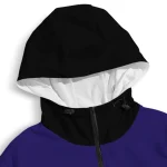 personalized phoenix suns flame trim purple black windbreaker jacket best selling