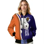 personalized phoenix suns snoopy head purple bomber jacket best selling