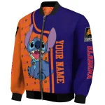 personalized phoenix suns stitch laughing purple bomber jacket best selling