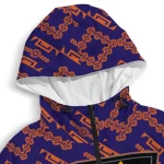 personalized phoenix suns trellis mesh purple windbreaker jacket best selling