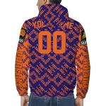 personalized phoenix suns trellis mesh purple windbreaker jacket best selling