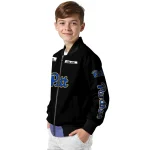 personalized pittsburgh panthers american flag skull black bomber jacket best selling