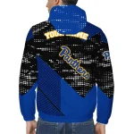 personalized pittsburgh panthers arrow matrix royal blue black windbreaker jacket best selling