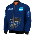 personalized pittsburgh panthers claw mark royal blue bomber jacket best selling