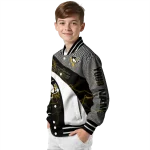 personalized pittsburgh penguins electric flash yellow varsity jacket best selling