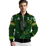 personalized pittsburgh pirates shamrock vortex green bomber jacket best selling