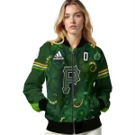 personalized pittsburgh pirates shamrock vortex green bomber jacket best selling
