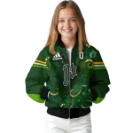 personalized pittsburgh pirates shamrock vortex green bomber jacket best selling