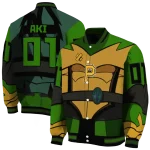 personalized pittsburgh pirates turtle armor varsity jacket best selling