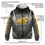 personalized pittsburgh pirates us rock star black windbreaker jacket best selling