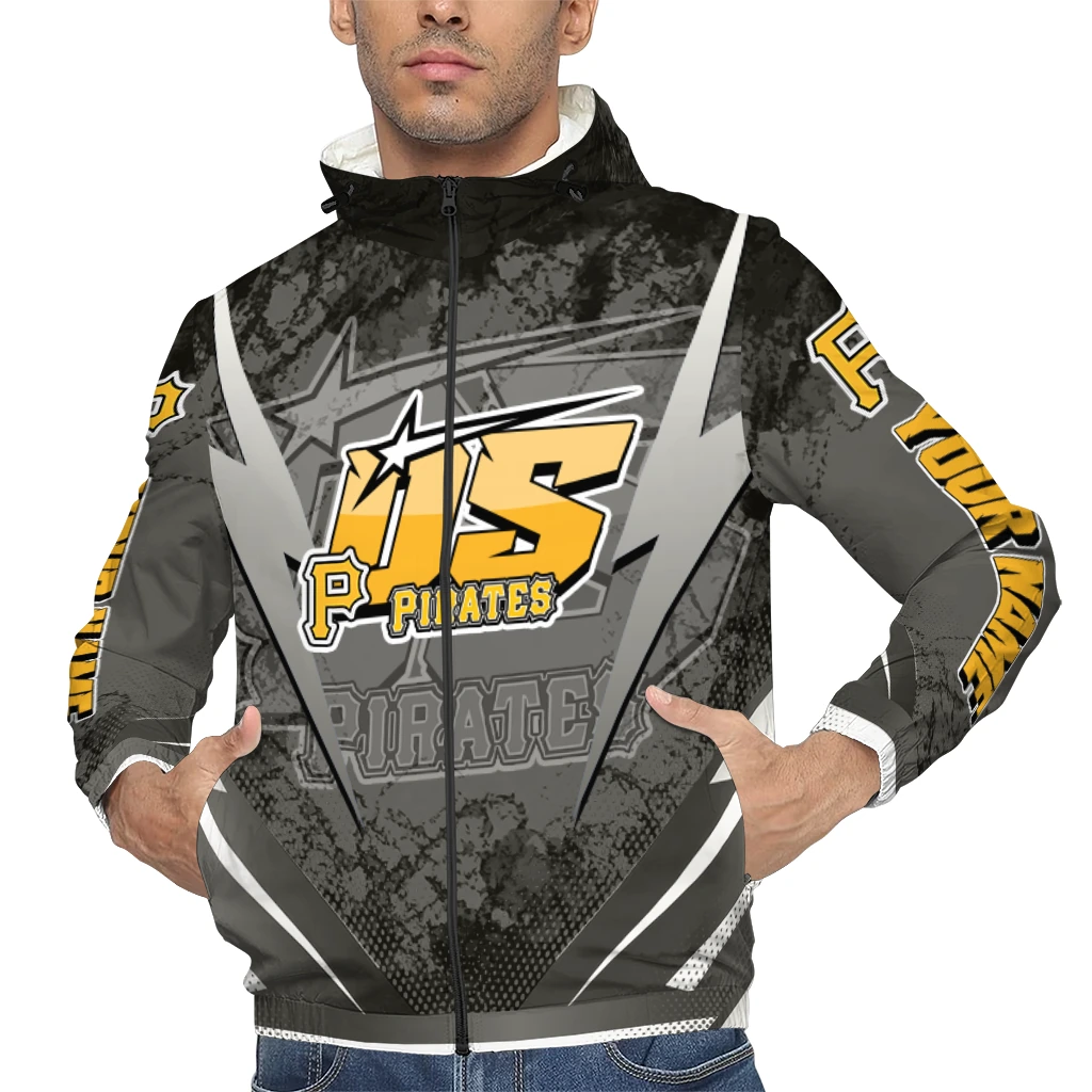 personalized pittsburgh pirates us rock star black windbreaker jacket top rated personalized pittsburgh pirates us rock star black windbreaker jacket top rated