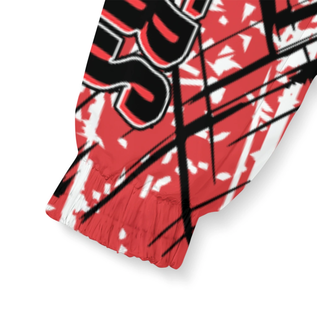 personalized portland trail blazers brushstroke pattern red windbreaker jacket latest model personalized portland trail blazers brushstroke pattern red windbreaker jacket latest model