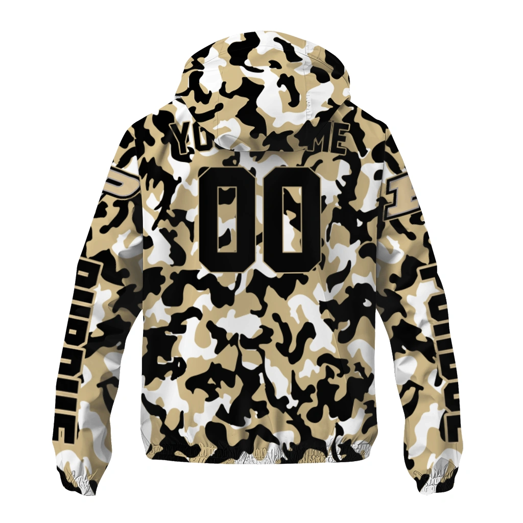personalized purdue boilermakers camouflage mashup gold windbreaker jacket fashion forward personalized purdue boilermakers camouflage mashup gold windbreaker jacket fashion forward