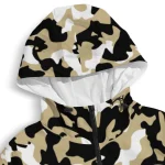 personalized purdue boilermakers camouflage mashup gold windbreaker jacket best selling