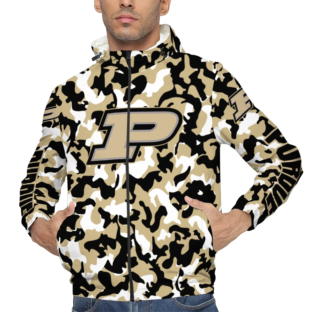 personalized purdue boilermakers camouflage mashup gold windbreaker jacket top rated personalized purdue boilermakers camouflage mashup gold windbreaker jacket top rated