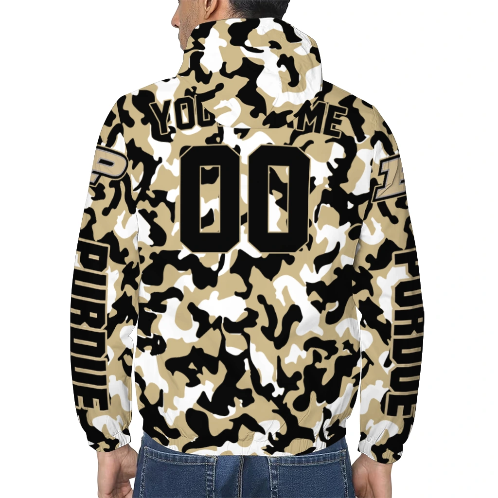 personalized purdue boilermakers camouflage mashup gold windbreaker jacket trendy personalized purdue boilermakers camouflage mashup gold windbreaker jacket trendy