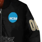 personalized purdue boilermakers claw shred black bomber jacket best selling