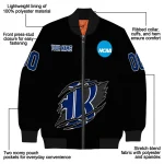 personalized rice owls claw shred black bomber jacket best selling