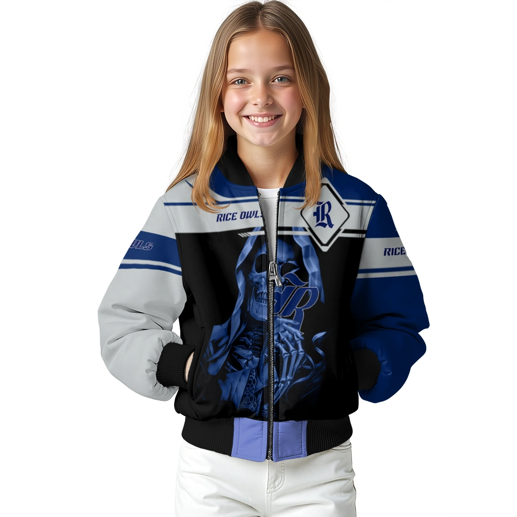 personalized rice owls reaper hands navy blue black bomber jacket top rated personalized rice owls reaper hands navy blue black bomber jacket top rated