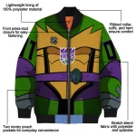 personalized sacramento kings turtle armor bomber jacket best selling