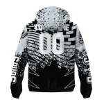 personalized san antonio spurs brick motion silver black windbreaker jacket best selling