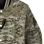 personalized san antonio spurs camouflage abstract camouflage varsity jacket best selling