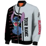 personalized san antonio spurs stitch laughing silver bomber jacket best selling