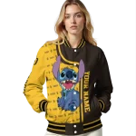 personalized san diego padres stitch laughing brown varsity jacket best selling