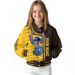 personalized san diego padres stitch laughing brown varsity jacket best selling