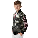 personalized san diego state aztecs camouflage skull camouflage bomber jacket best selling