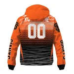 personalized san francisco giants pattern layers orange windbreaker jacket best selling