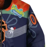 personalized san francisco giants spongebob playtime orange blue bomber jacket best selling