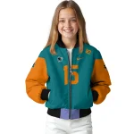 personalized san jose sharks team patch teal bomber jacket best selling