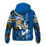 personalized san jose state spartans football micky mouse blue windbreaker jacket best selling