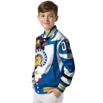 personalized san jose state spartans stars and stripes slashes blue varsity jacket best selling