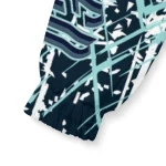 personalized seattle kraken brushstroke pattern blue windbreaker jacket best selling