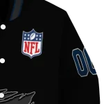 personalized seattle seahawks claw scratch black varsity jacket best selling