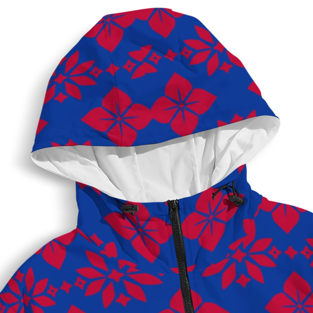 personalized smu mustangs geometric blossom blue windbreaker jacket premium grade personalized smu mustangs geometric blossom blue windbreaker jacket premium grade