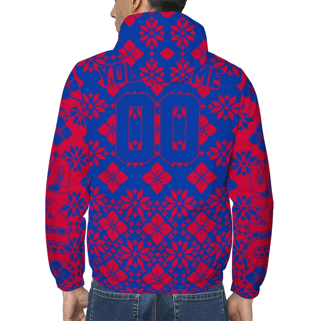 personalized smu mustangs geometric blossom blue windbreaker jacket trendy personalized smu mustangs geometric blossom blue windbreaker jacket trendy