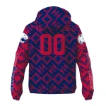 personalized south alabama jaguars trellis mesh blue windbreaker jacket best selling